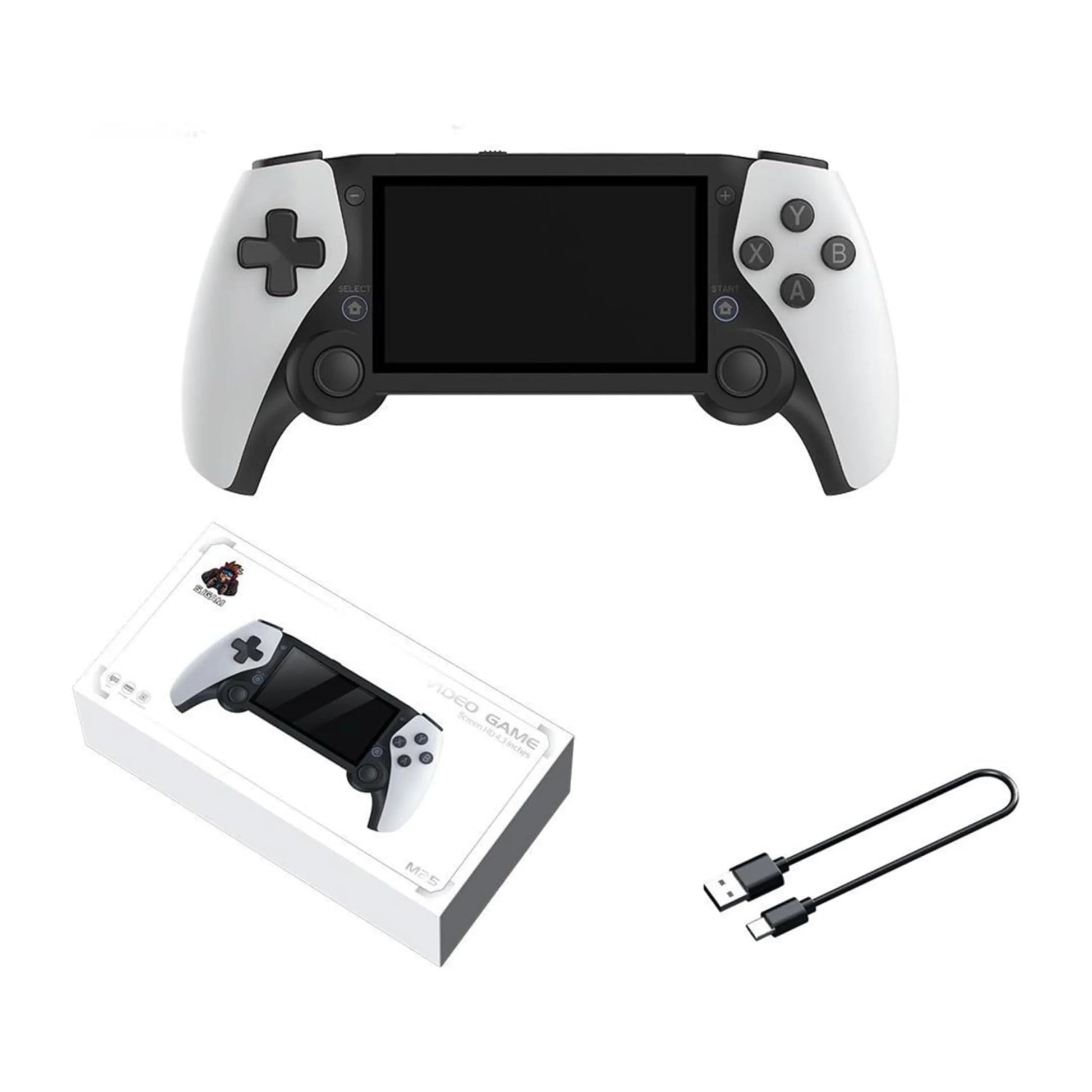 M25 handheld game console television hdmi-compatible 4.3 inch 64g 20000 + games