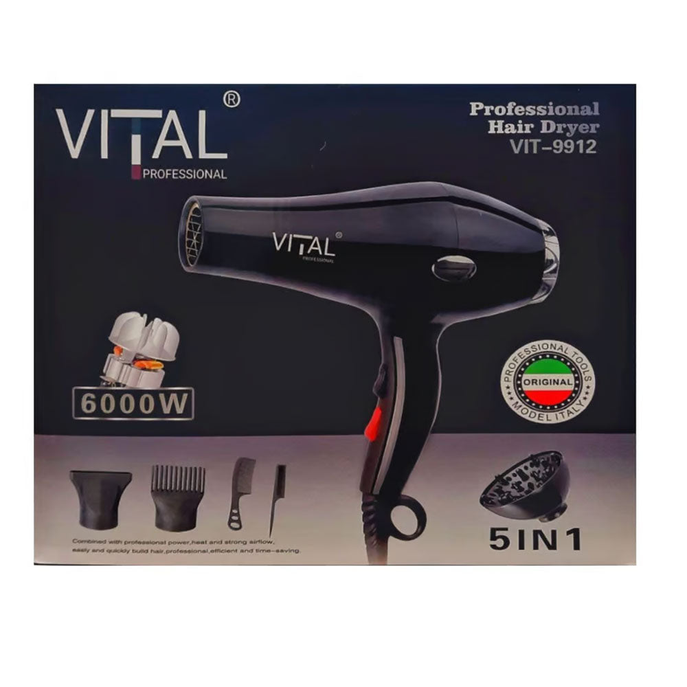 Vital professional hair dryer vit-9912 JOD 24 Hair Dryers