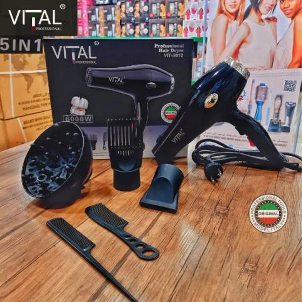 Vital professional hair dryer vit-9912 JOD 24 Hair Dryers