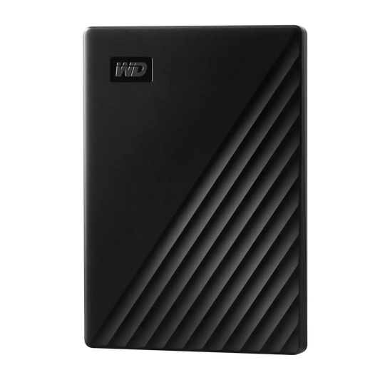 Wd (1/2)tb my passport portable external hard drive black backup software hard