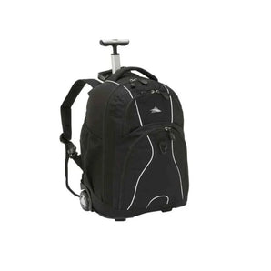 High sierra black wheeled backpack backpacks