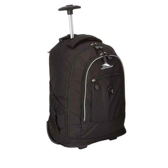 High sierra icon slim pack black wheeled backpack backpacks