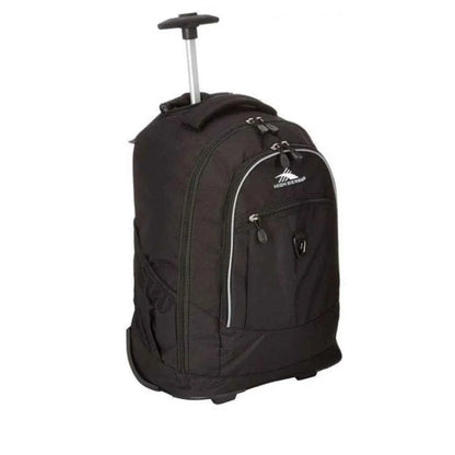 High sierra icon slim pack black wheeled backpack backpacks
