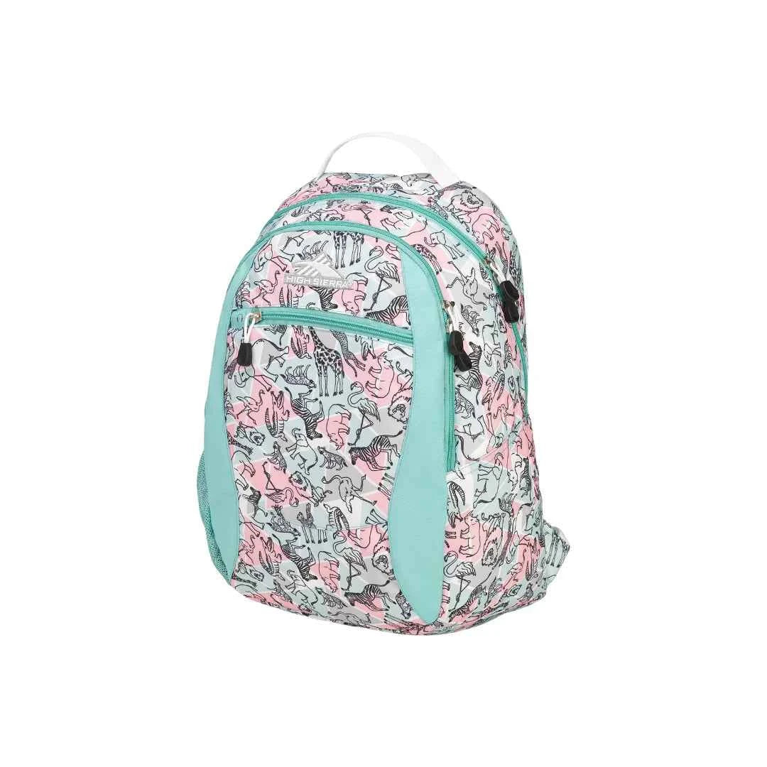 High sierra safari wheeled backpack set (4 pc) backpacks