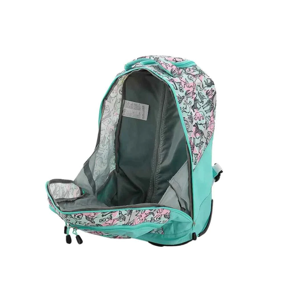 High sierra safari wheeled backpack set (4 pc) backpacks