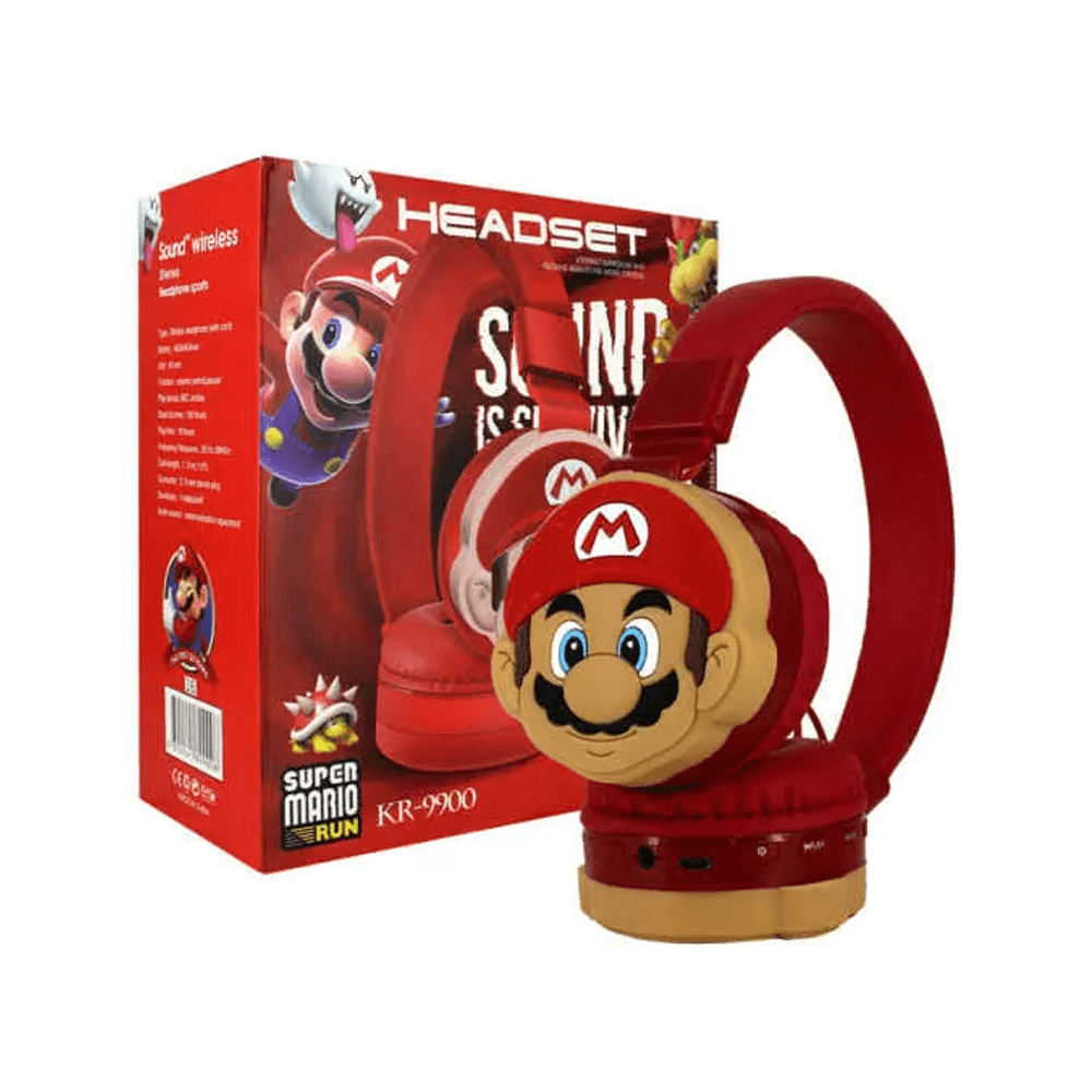 Wireless Bluetooth Headset KR - 9900 Super Mario Run Audio 15 JOD