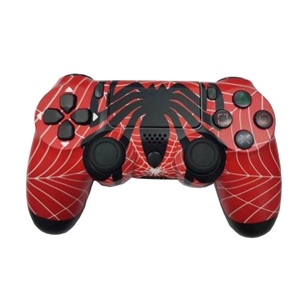 Wireless bt gamepad for ps4 controller black spider - Fun Touch