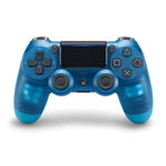 Wireless bt gamepad for ps4 controller trans blue - Fun Touch