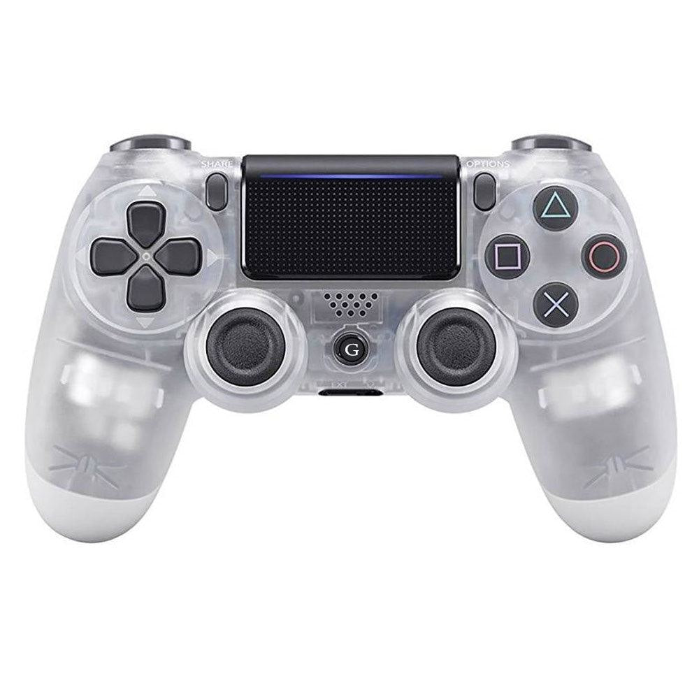 Wireless BT Gamepad For PS4 Controller Trans White Console