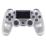 Wireless bt gamepad for ps4 controller trans white - Fun Touch