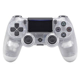 Wireless bt gamepad for ps4 controller trans white - Fun Touch