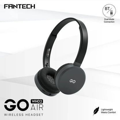 Fantech go air wireless headphone wh02