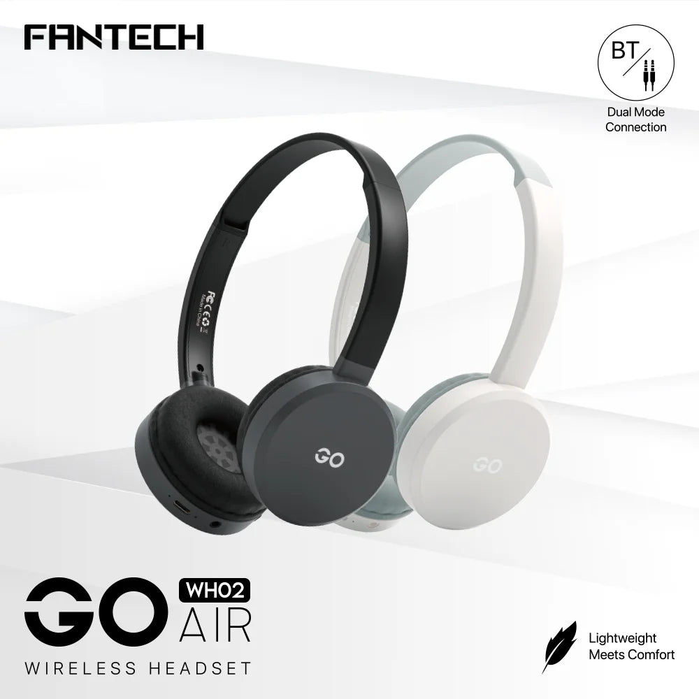 Fantech go air wireless headphone wh02