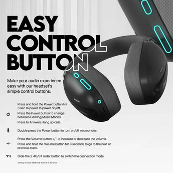 Fantech studio whg03 wireless headset