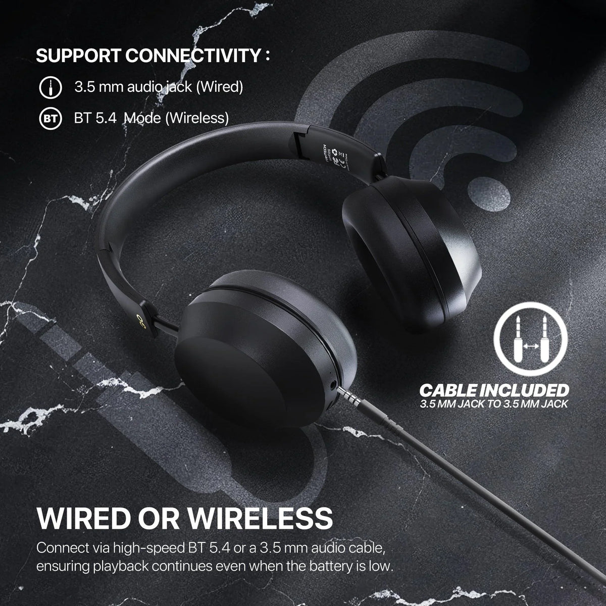 Fantech wh02s go air wireless headset headphones