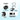 Fantech wh05a go vibe anc wireless headset baige headsets