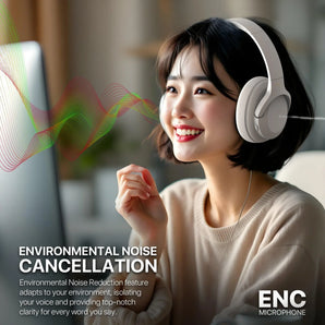 Fantech wh05a go vibe anc wireless headset baige headsets
