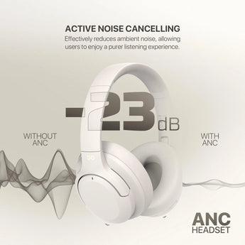 Fantech wh05a go vibe anc wireless headset black headsets