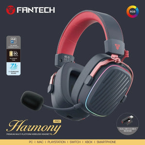 Fantech whg02p harmony pro wireless gaming headset headsets