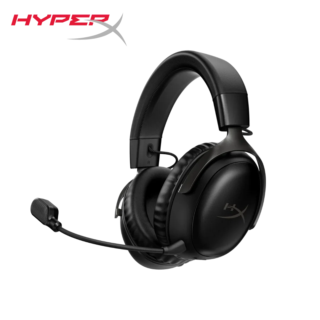 Hyperx cloud iii wireless – gaming headset for pc ps5 ps4 up to 120-hour