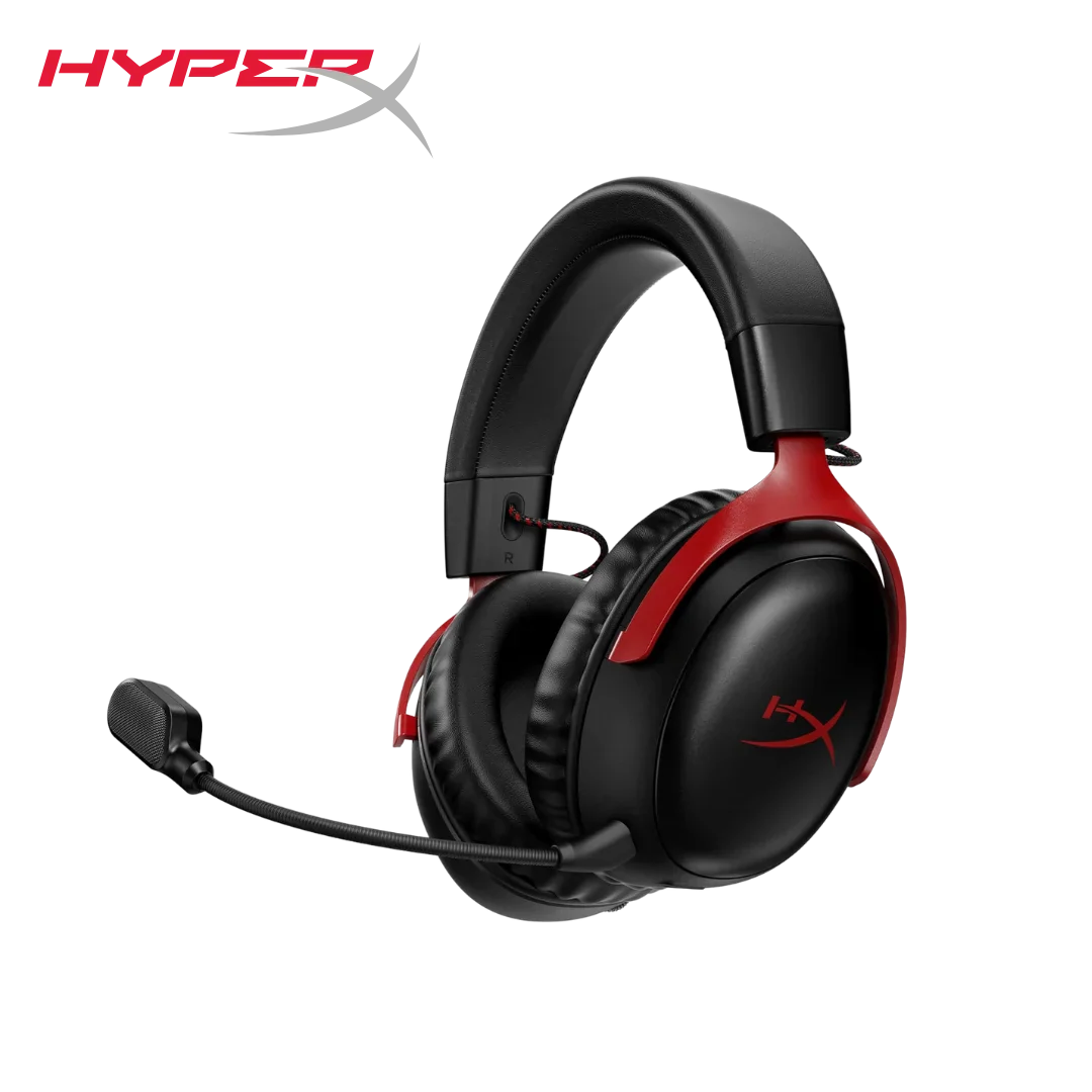 Hyperx cloud iii wireless – gaming headset for pc ps5 ps4 up to 120-hour