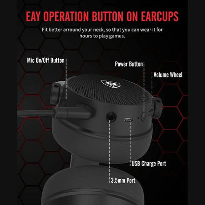 Nubwo g07 wireless gaming headset