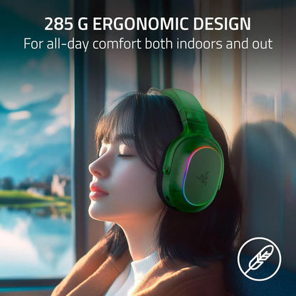 Razer barracuda x chroma wireless gaming headset: 2.4ghz wireless & bluetooth