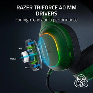 Razer barracuda x chroma wireless gaming headset: 2.4ghz wireless & bluetooth