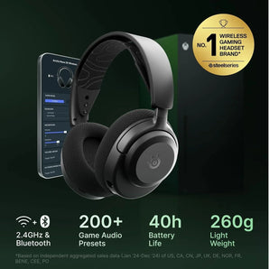Steelseries arctis nova 3x wireless multi-platform gaming headset mobile app