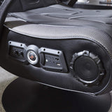 X rocker monsoon rgb 4.1 stereo audio gaming chair with vibrant led lighting