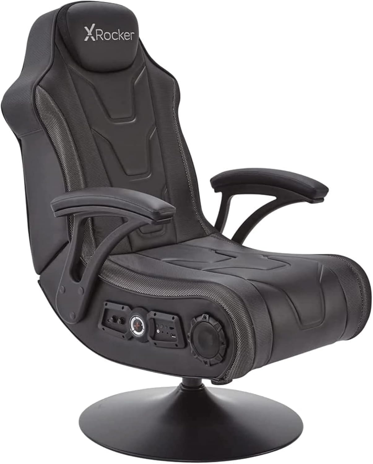 X rocker monsoon rgb 4.1 stereo audio gaming chair with vibrant led lighting