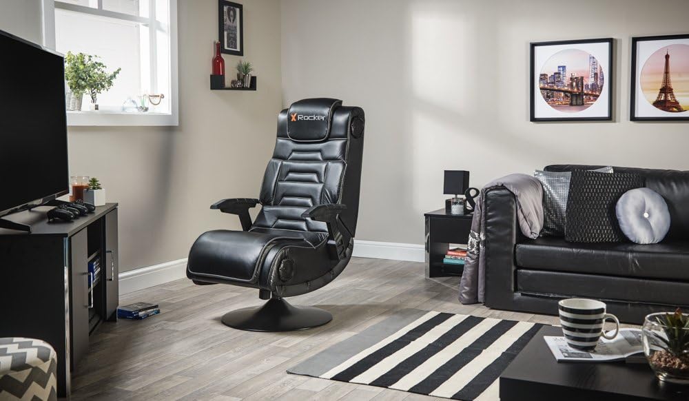 X Rocker Pro 4.1 Pedestal Gaming Chair With 4.1 Wireless Audio System