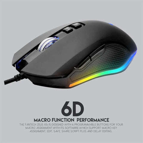 ZEUS X5s MACRO PRO GAMING MOUSE