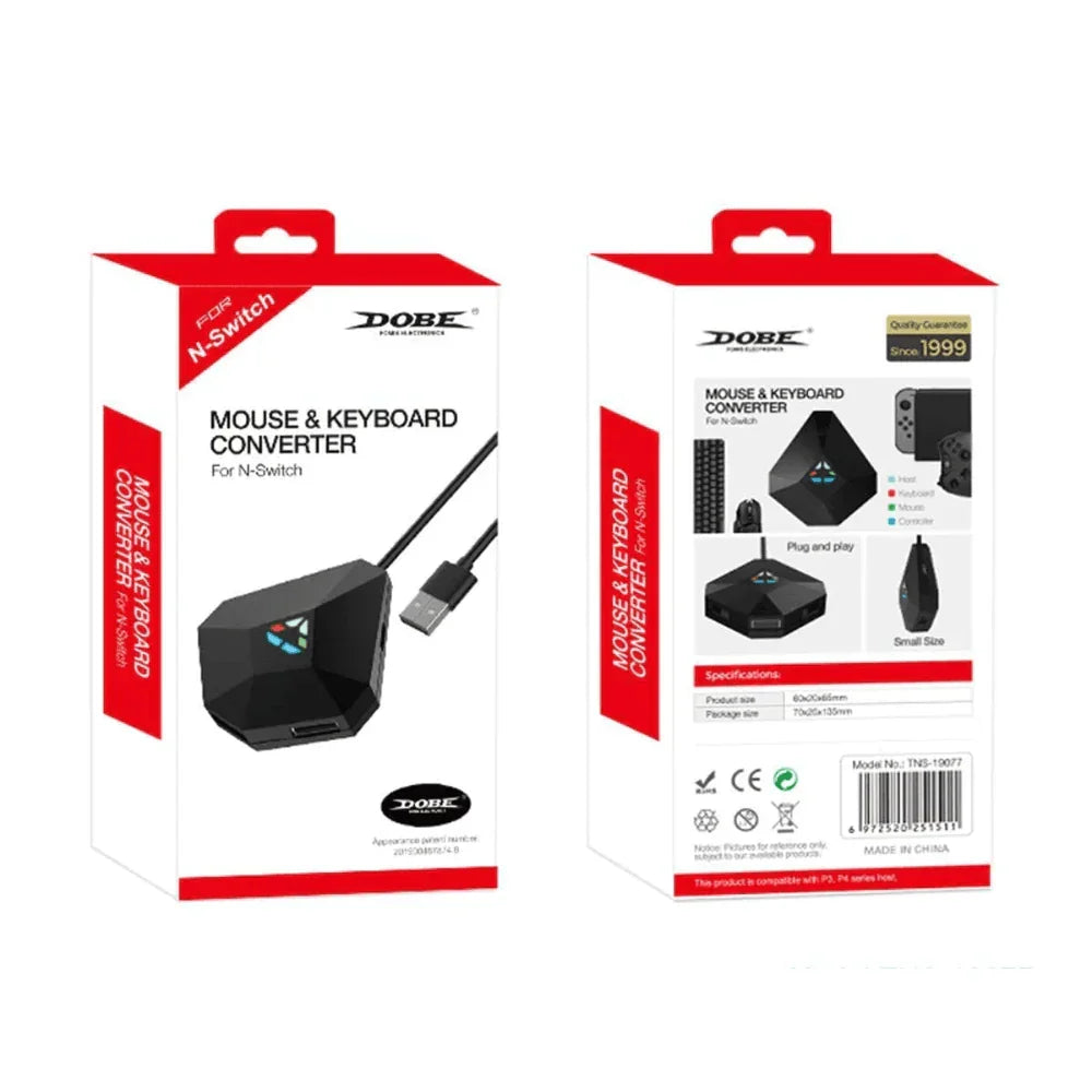 Dobe mouse & keyboard converter - nintendo accessories