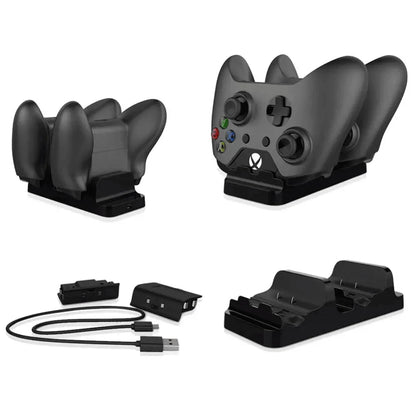 Dobe xboxone(s) controller dual charging dock tyx-532s - console | xbox essentials