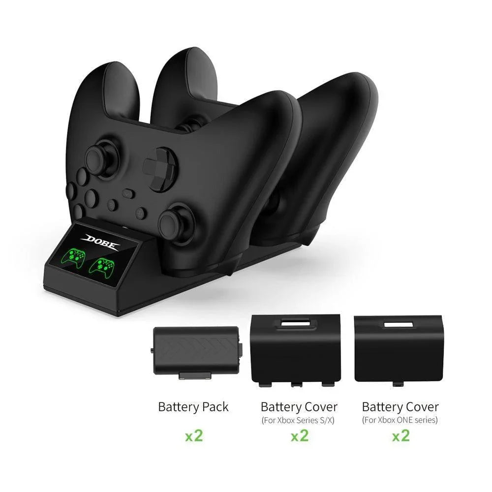Dobe charging dock xbox series stick xbox one with 2 battery tyx-1817x