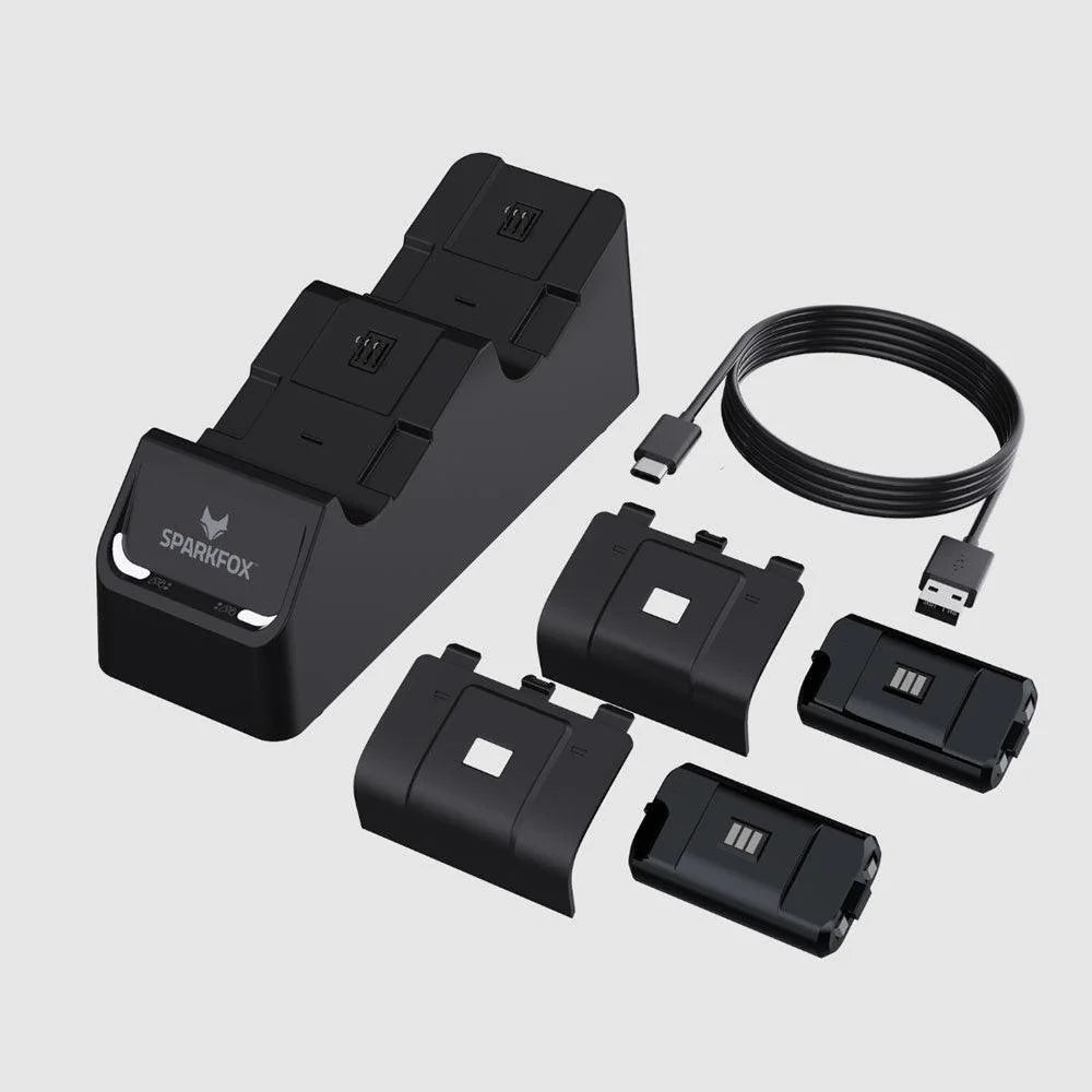 Spark fox dual charging station for xbox series x/ xbox series s original