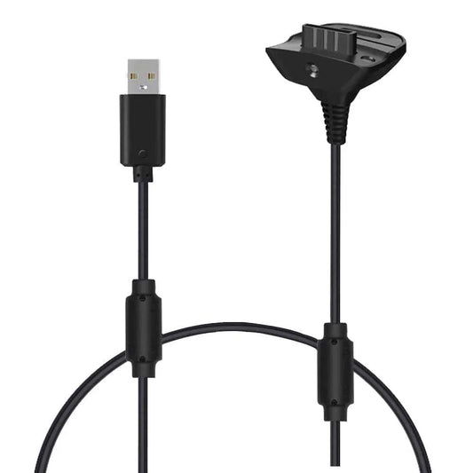 Usb charging cable for xbox 360 wireless game controller 1.5m