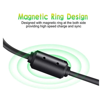 Usb charging cable for xbox 360 wireless game controller 1.5m