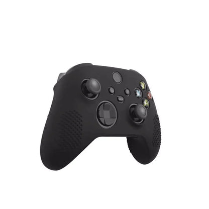 Lucky fox xbox series s / x controller silicon stick case glove lf0517 - black - console | xbox essentials