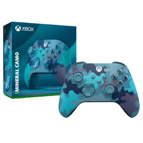 Xbox series mineral camo special edition controller - xbox controllers