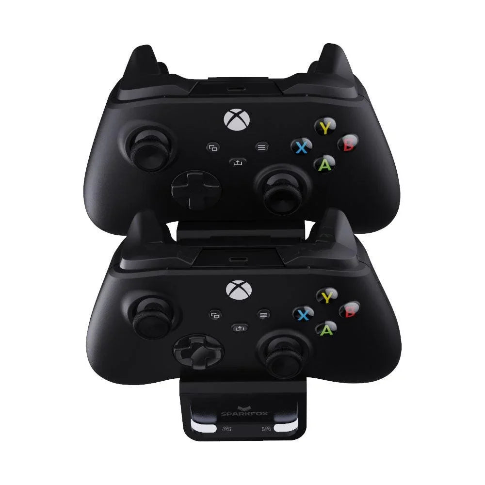 Sparkfox dual charger - ultimate charging station for your devices - xbox