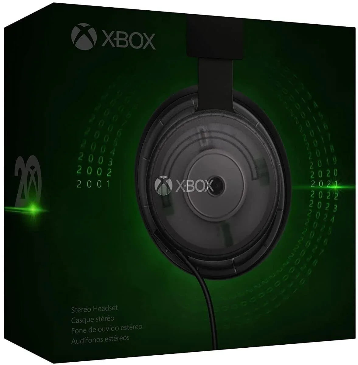Xbox stereo headset – 20th anniversary special edition - xbox headsets & accessories