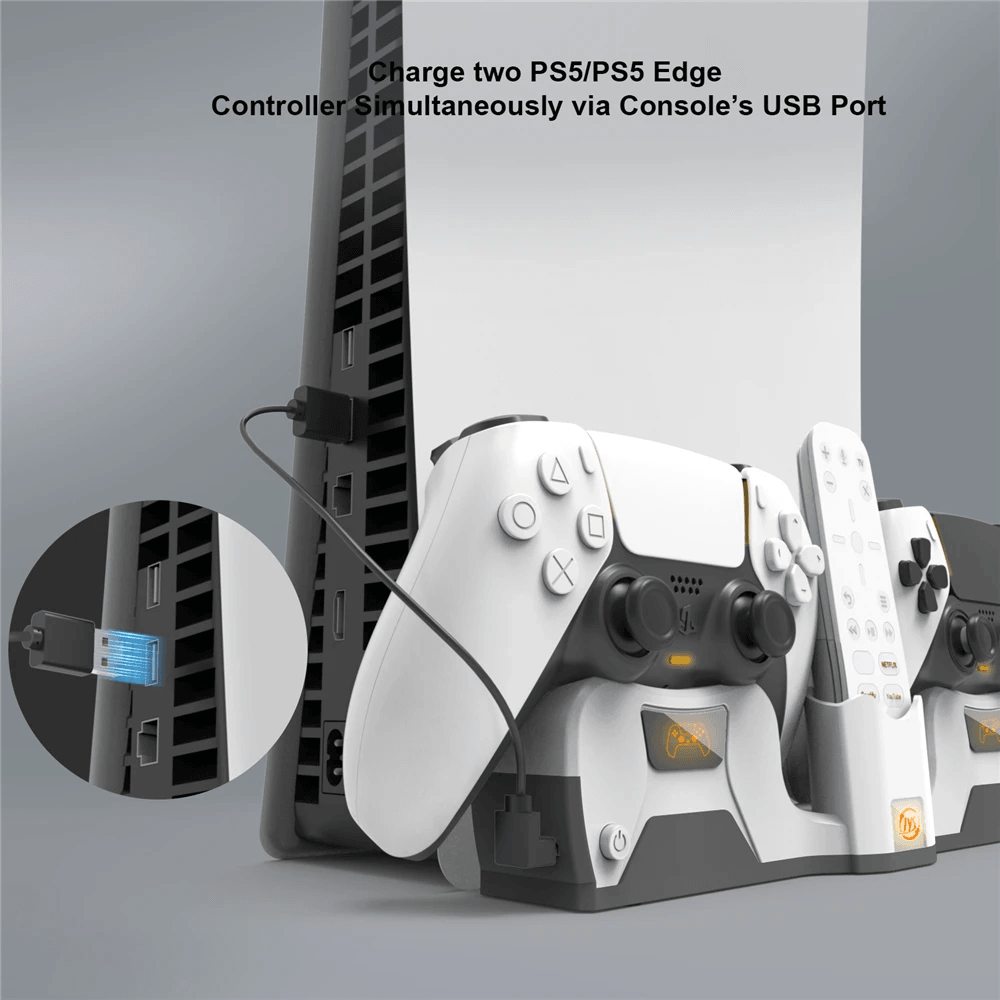 Ys-p5181 for ps5 host wall hanger base charging stand bracket for wall storage