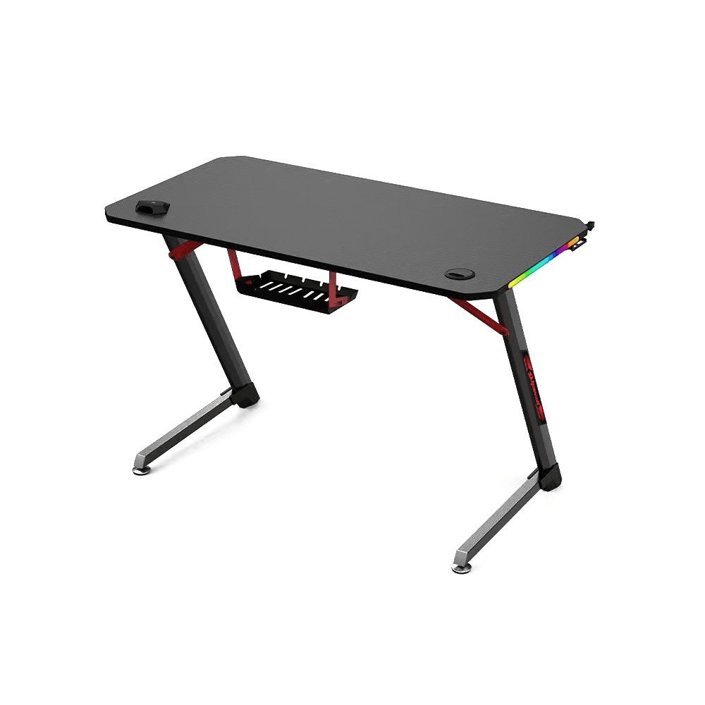 Z Shaped Gaming Desk Desk & Chair
