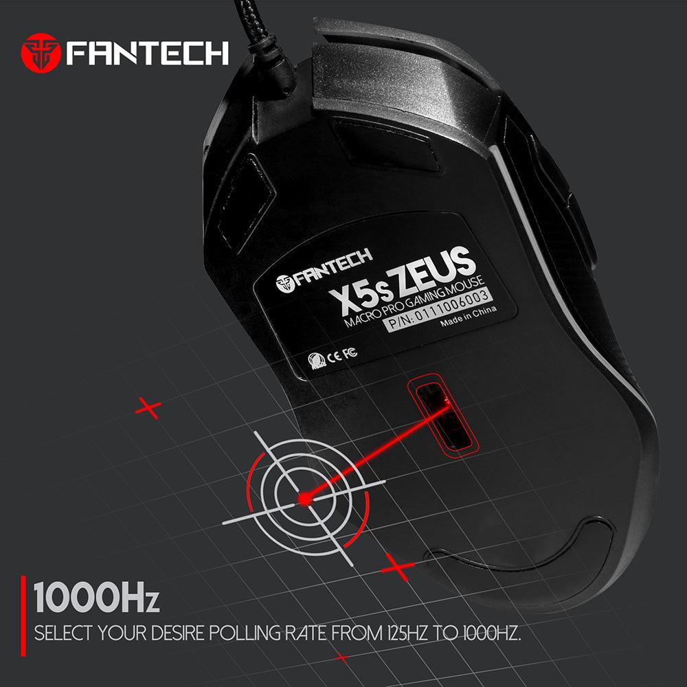 Zeus x5s macro pro gaming mouse - Fun Touch