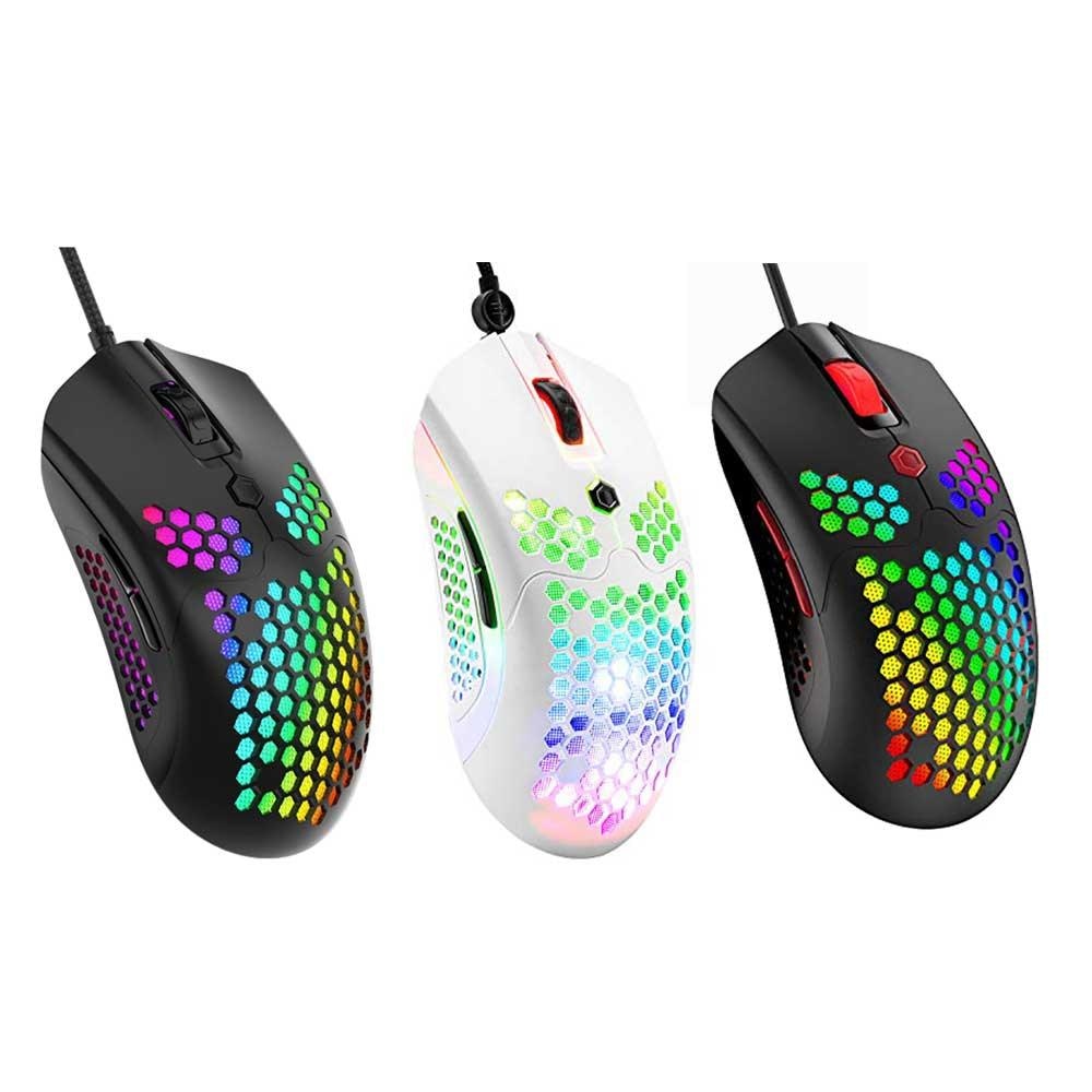 Ziyoulang m5 rgb lightweight wired gaming mouse - Fun Touch