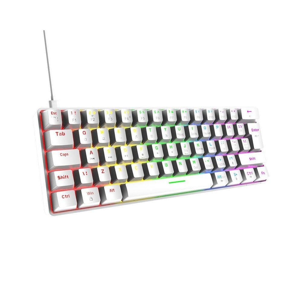 Ziyoulang t60 mechanical keyboard 62 keys - Fun Touch