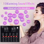 Bm-800 professional condenser microphone with v8 soundcard JOD 25