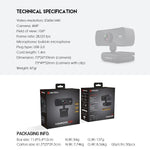 Fantech luminous c30 2k webcam JOD 20